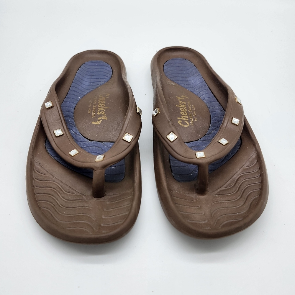 Cheeks Health Sandals Brown Size 10